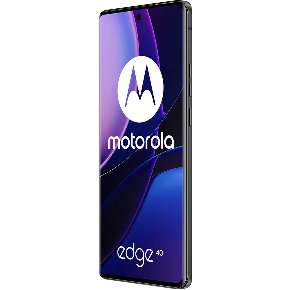 Telefon MOTOROLA Edge 40 5G, 256GB, 8GB RAM, Dual SIM, Eclipse Black