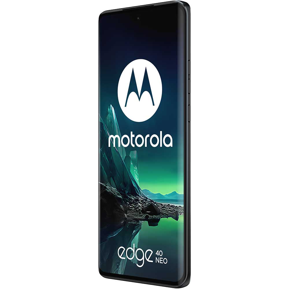 Telefon MOTOROLA Edge 40 Neo 5G, 256GB, 12GB RAM, Dual SIM, Black Beauty