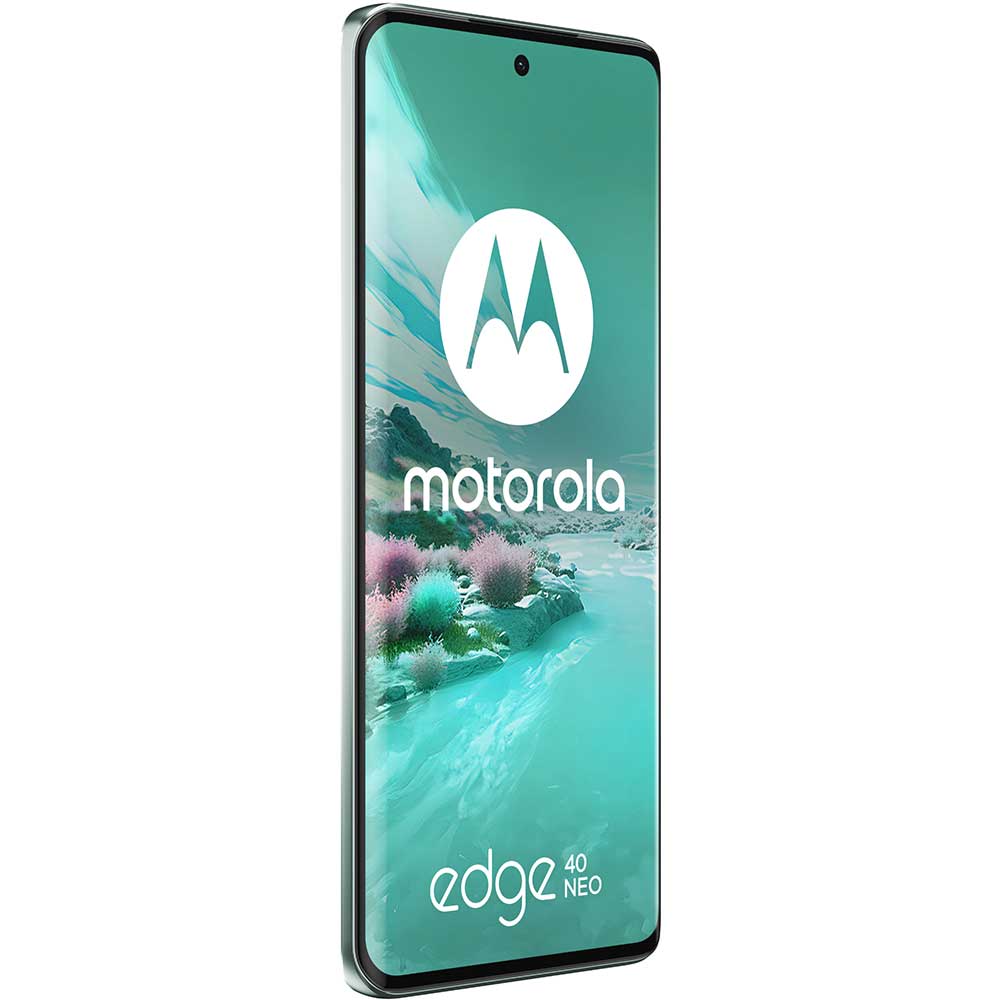 Telefon MOTOROLA Edge 40 Neo 5G, 256GB, 12GB RAM, Dual SIM, Soothing Sea