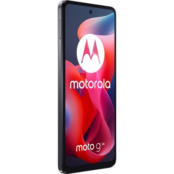 Telefon MOTOROLA Moto G24, 128GB, 8GB RAM, Dual SIM, Matte Charcoal