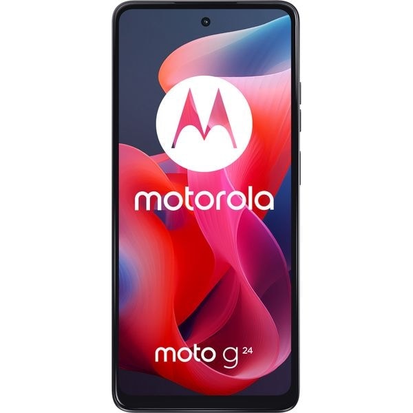 Telefon MOTOROLA Moto G24, 128GB, 8GB RAM, Dual SIM, Matte Charcoal