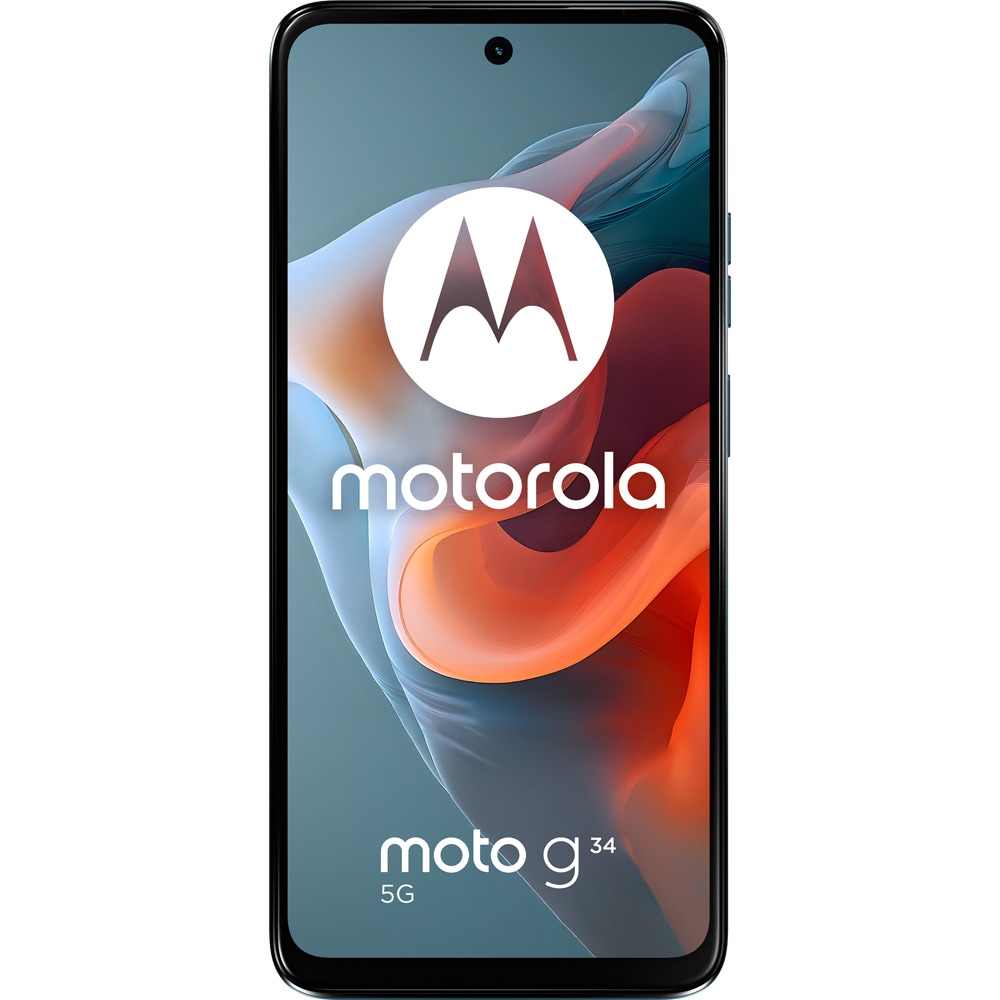 Telefon MOTOROLA Moto G34 5G, 128GB, 8GB RAM, Dual SIM, Ocean Green