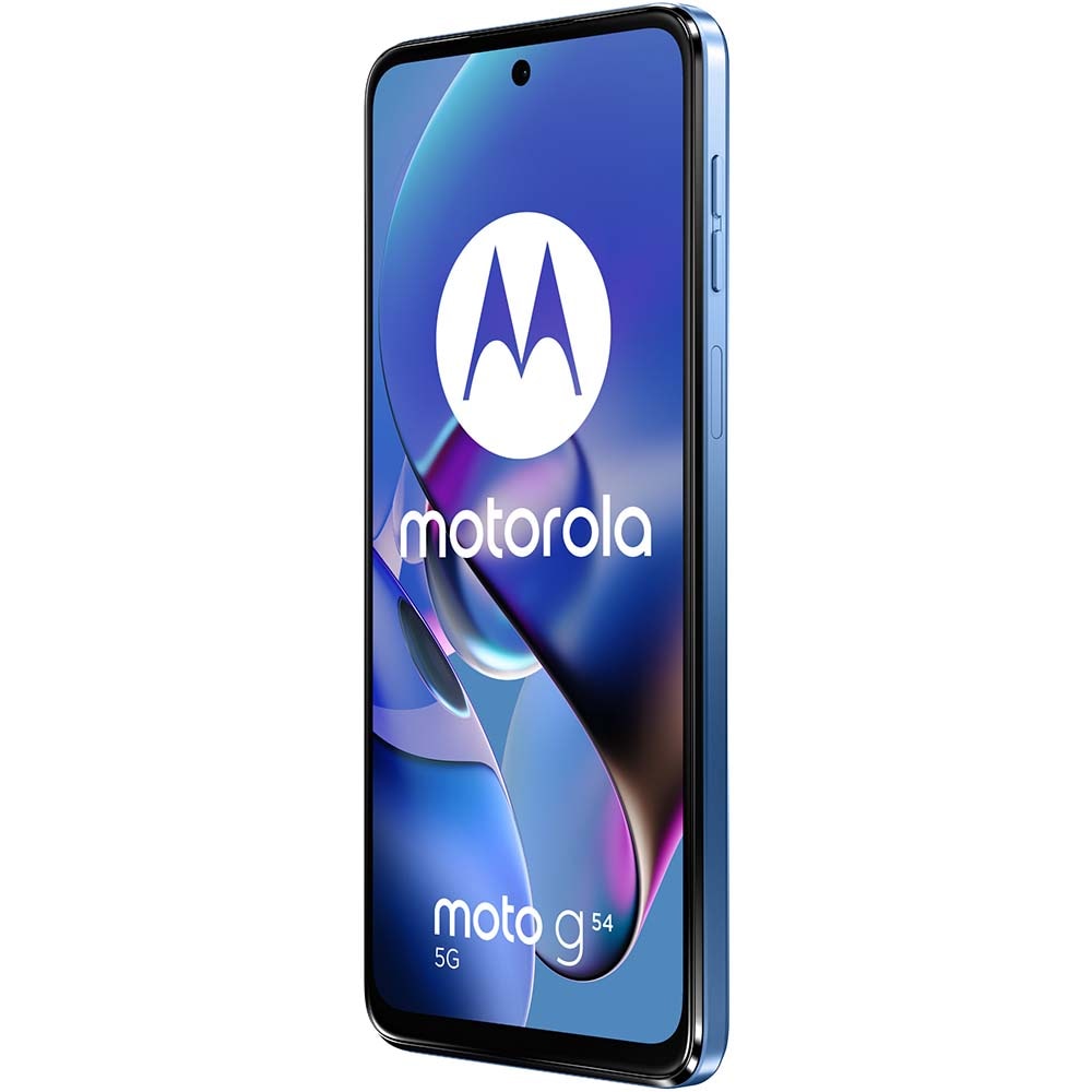 Telefon MOTOROLA Moto G54 Power Edition 5G, 256GB, 12GB RAM, Dual SIM, Pearl Blue
