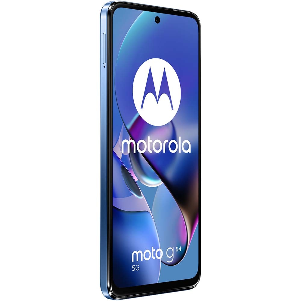 Telefon MOTOROLA Moto G54 Power Edition 5G, 256GB, 12GB RAM, Dual SIM, Pearl Blue