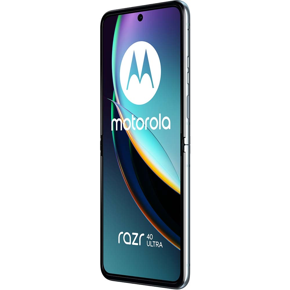 Telefon MOTOROLA Razr 40 Ultra 5G, 256GB, 8GB RAM, Dual SIM, Glacier Blue