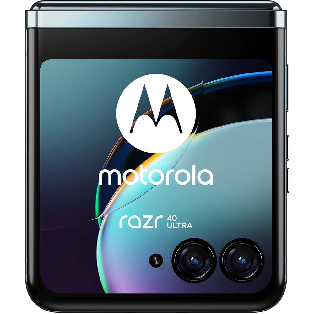 Telefon MOTOROLA Razr 40 Ultra 5G, 256GB, 8GB RAM, Dual SIM, Glacier Blue