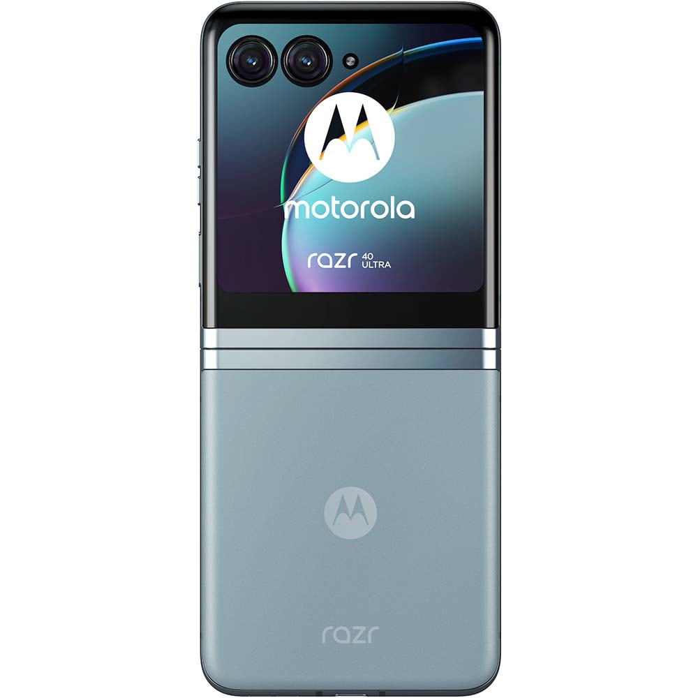 Telefon MOTOROLA Razr 40 Ultra 5G, 256GB, 8GB RAM, Dual SIM, Glacier Blue