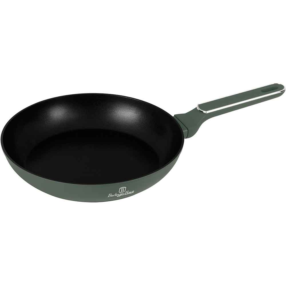 Tigaie BERLINGER HAUS BH 8151, 24cm, aluminiu, verde mat