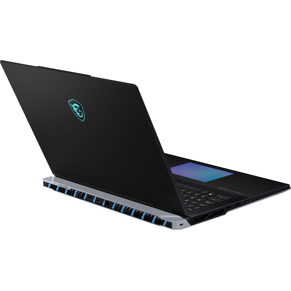 Laptop gaming MSI Titan 18 HX AI A2XWJG, Intel Core Ultra 9 285HX pana la 5.5GHz, 18" UHD+, 64GB, SSD 6TB, NVIDIA GeForce RTX 5090 24GB, Windows 11 Pro, Core Black
