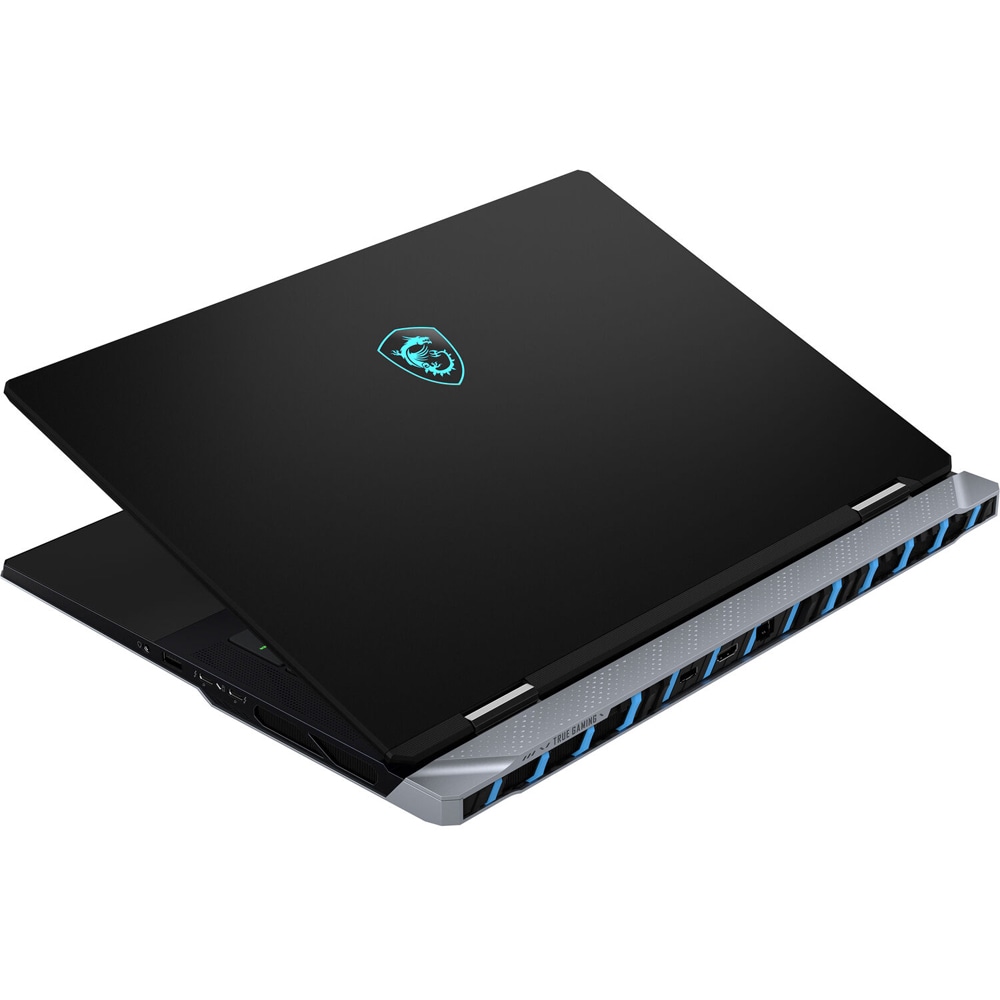 Laptop gaming MSI Titan 18 HX AI A2XWJG, Intel Core Ultra 9 285HX pana la 5.5GHz, 18" UHD+, 64GB, SSD 6TB, NVIDIA GeForce RTX 5090 24GB, Windows 11 Pro, Core Black