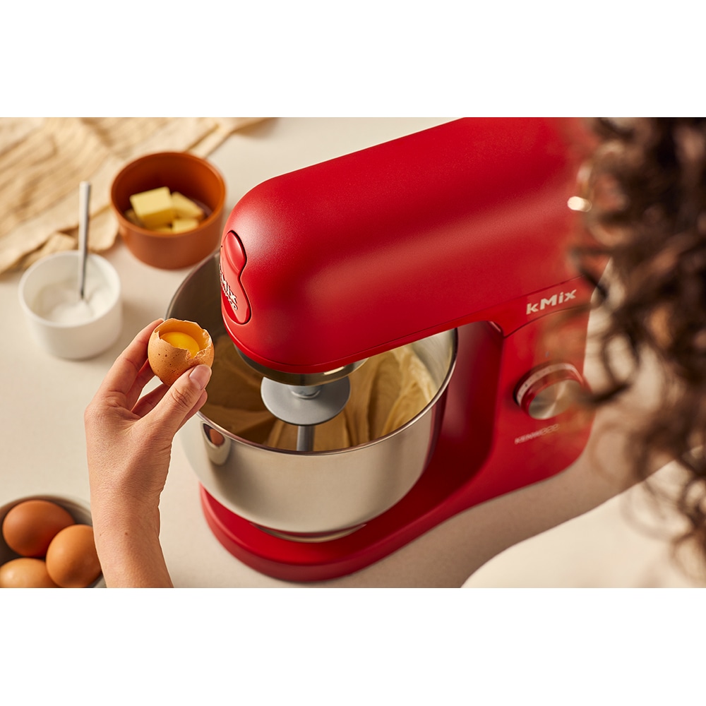 Robot de bucatarie KENWOOD kMiX KMX751ARD, vas 5l, 1000W, 6 trepte viteza, rosu