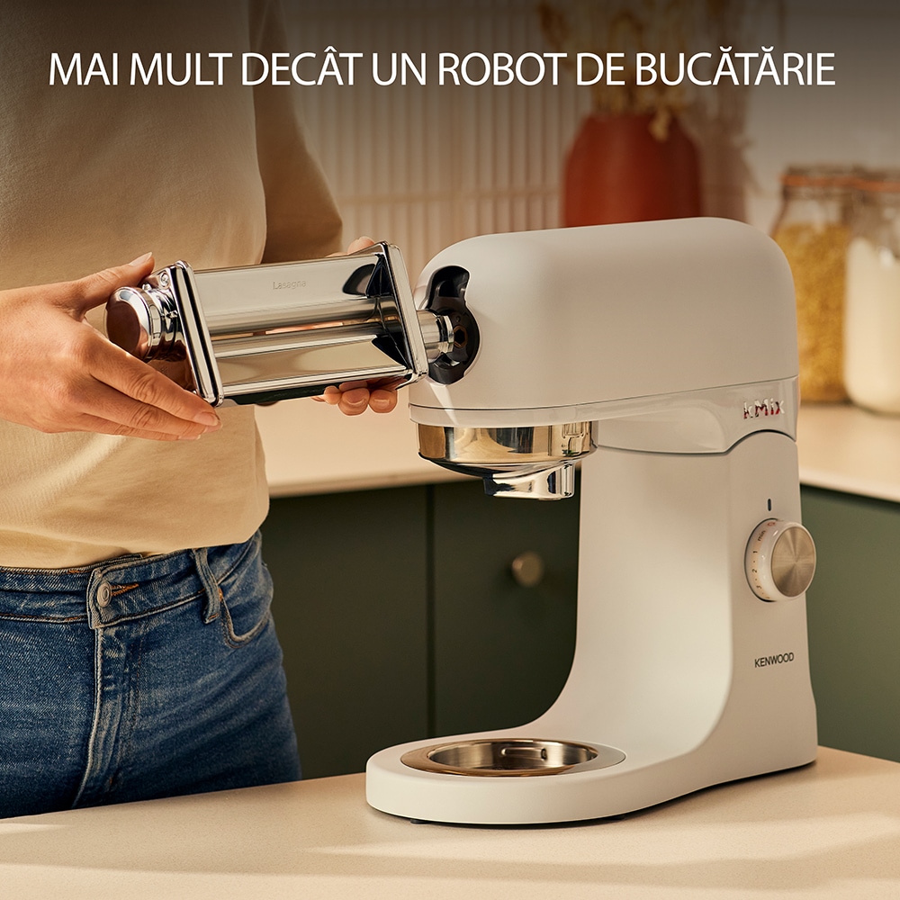 Robot de bucatarie KENWOOD kMiX KMX751AWH, vas 5l, 1000W, 6 trepte viteza, alb