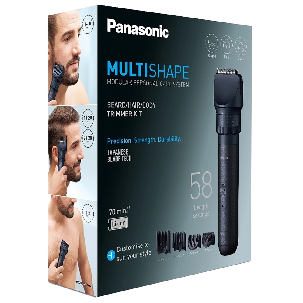 Aparat de tuns PANASONIC Multishape ER-CKL2, acumulator, 70 min autonomie, negru