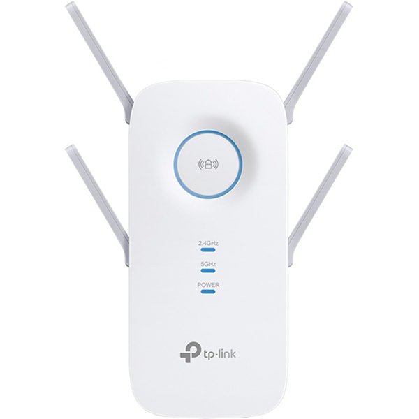 Wireless Range Extender TP-LINK RE650, Dual Band 800 + 1733 Mbps, alb