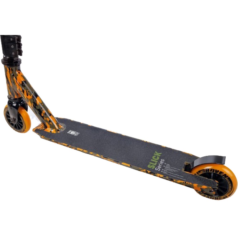 Trotineta copii RAVEN Evolution Slick, 5 ani+, 2 roti, greutate suportata 100kg, camuflaj