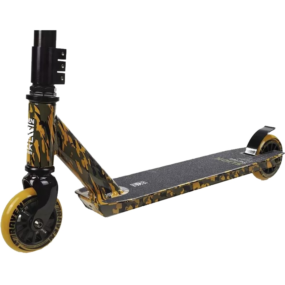 Trotineta copii RAVEN Evolution Slick, 5 ani+, 2 roti, greutate suportata 100kg, camuflaj
