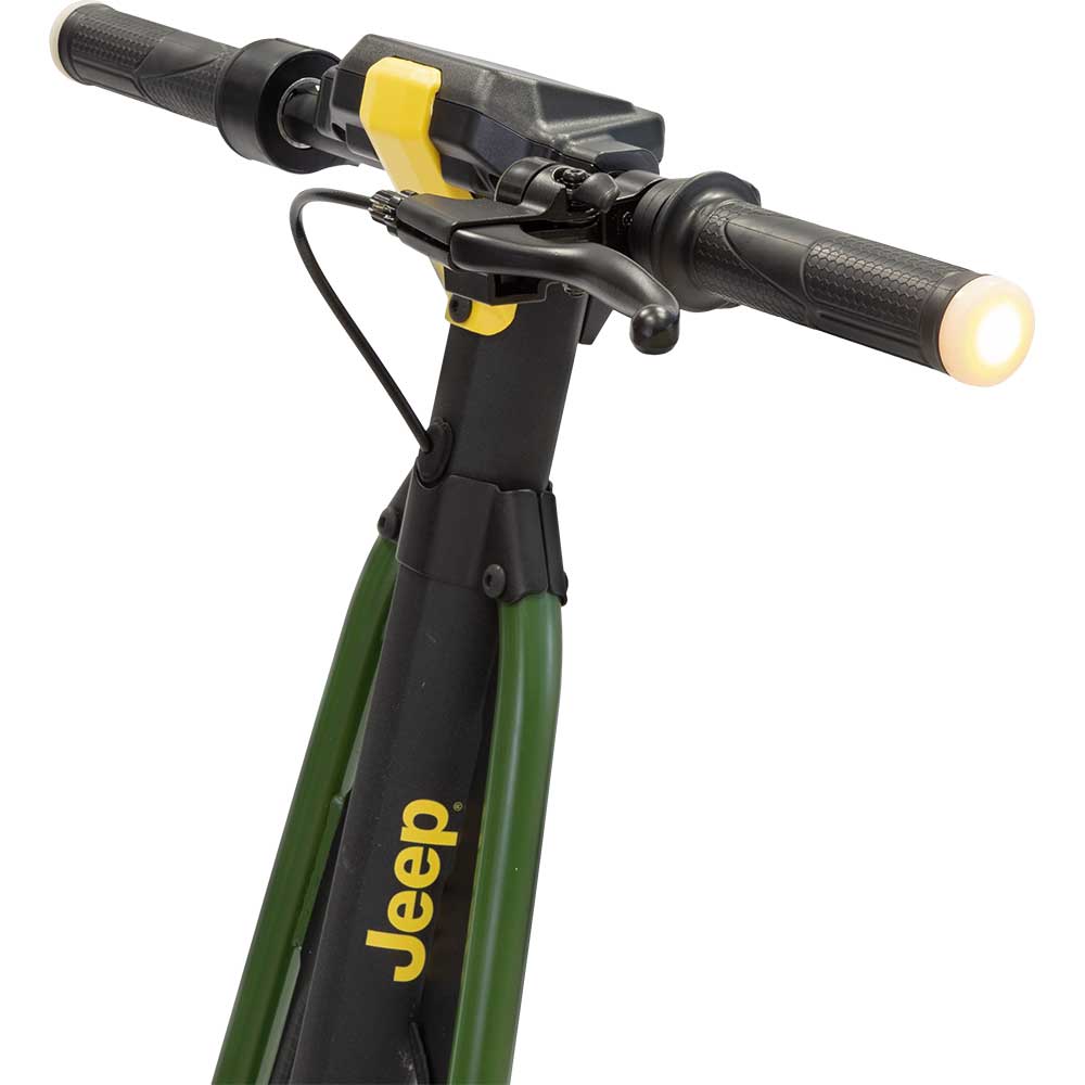 Trotineta electrica JEEP 2XE Adventurer V3, 10 inch, pliabila, verde