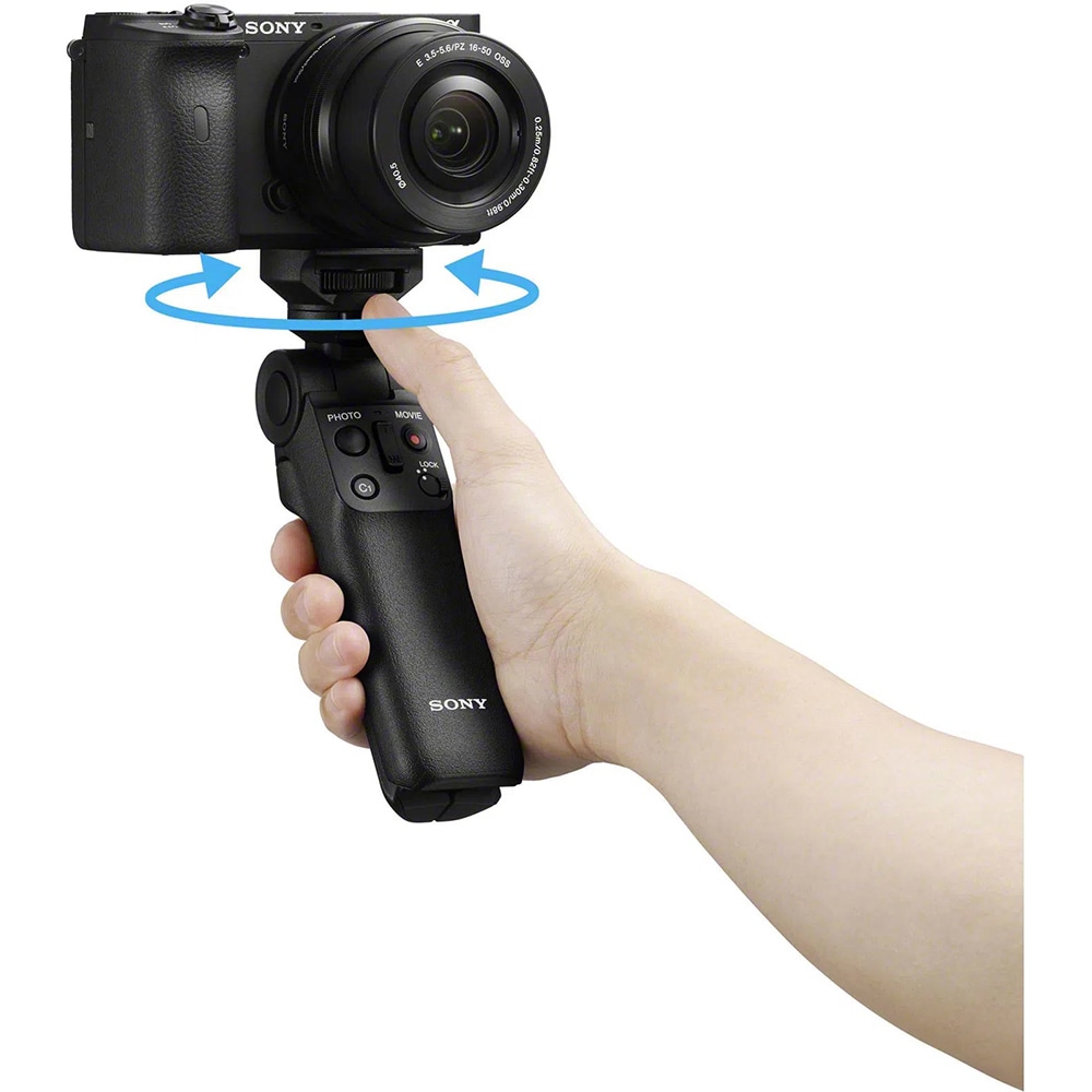 Trepied/Grip Sony GP-VPT2BT, Bluetooth, negru
