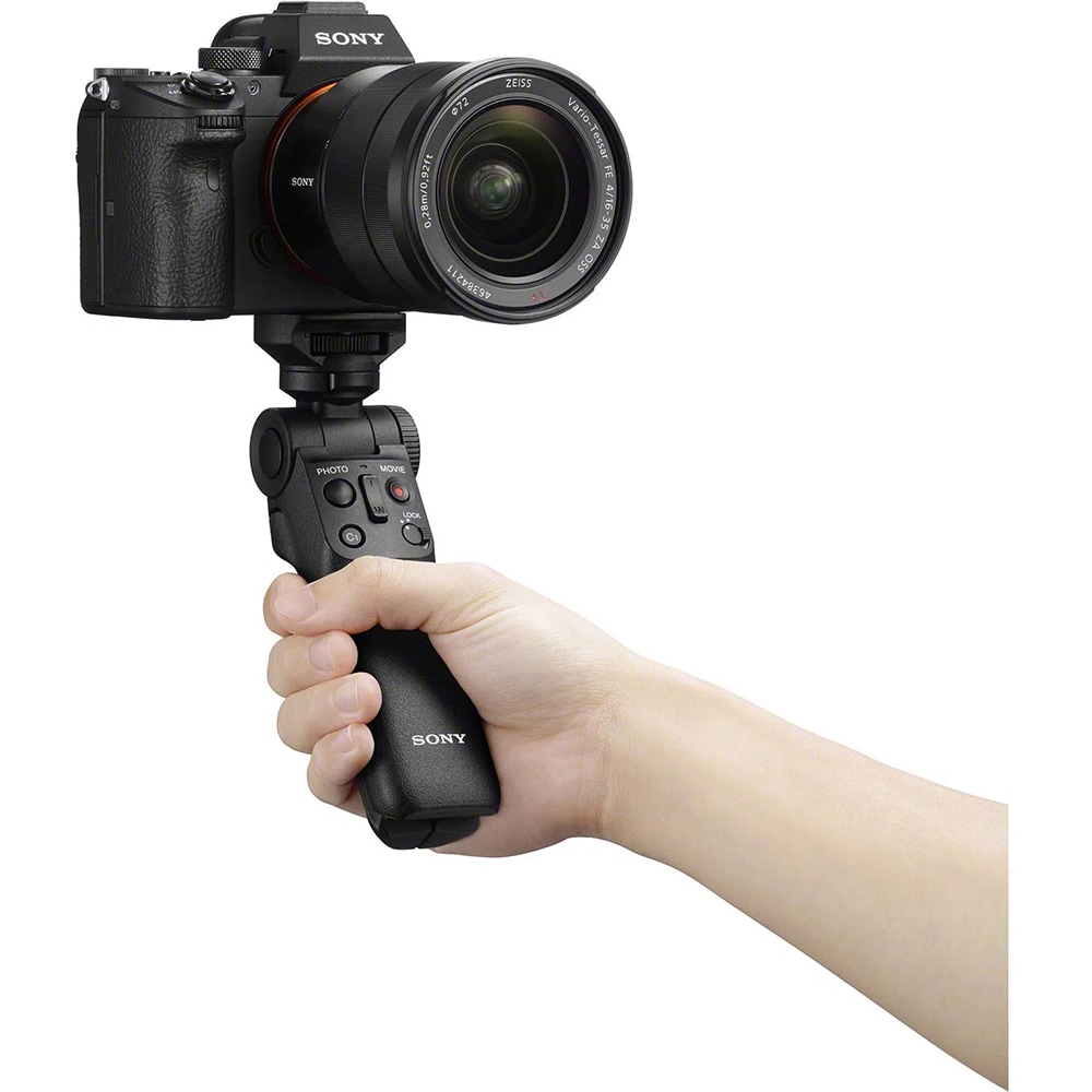 Trepied/Grip Sony GP-VPT2BT, Bluetooth, negru
