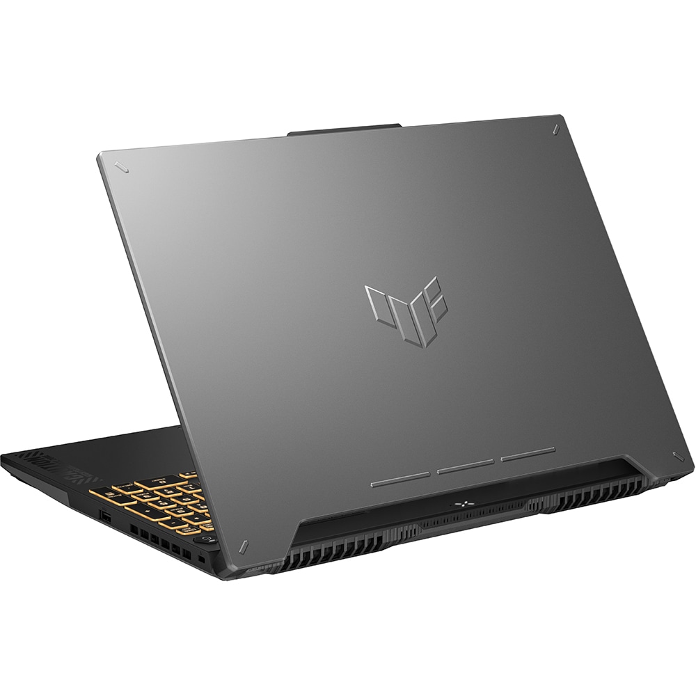 Laptop Gaming ASUS TUF F15 FX507ZI4-LP037, Intel Core i7-12700H pana la 4.7GHz, 15.6" Full HD, 16GB, SSD 1TB, NVIDIA GeForce RTX RTX4070 8GB, Free DOS, Mecha Gray