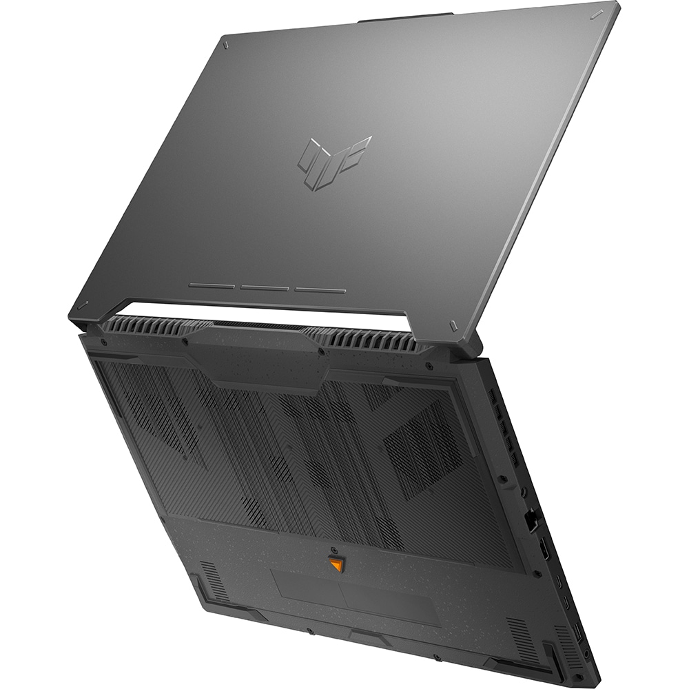 Laptop Gaming ASUS TUF F15 FX507ZI4-LP037, Intel Core i7-12700H pana la 4.7GHz, 15.6" Full HD, 16GB, SSD 1TB, NVIDIA GeForce RTX RTX4070 8GB, Free DOS, Mecha Gray