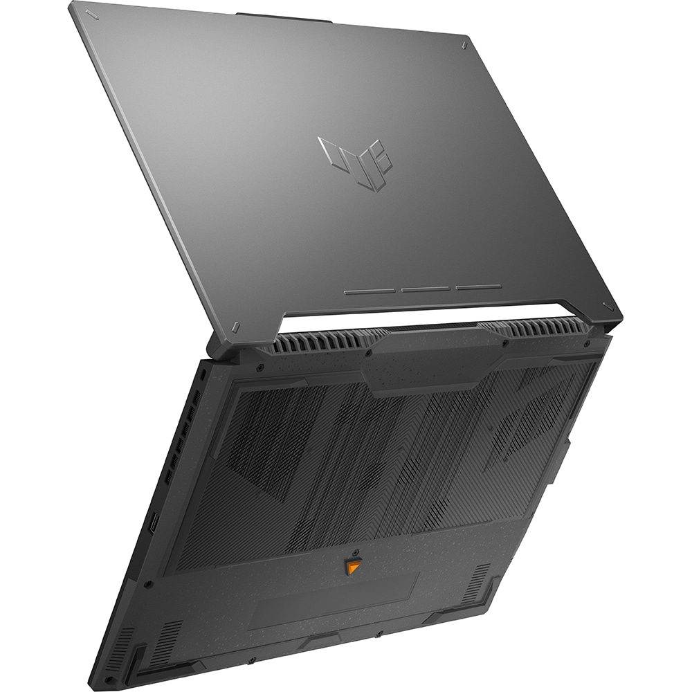 Laptop Gaming ASUS TUF F15 FX507ZI4-LP037, Intel Core i7-12700H pana la 4.7GHz, 15.6" Full HD, 16GB, SSD 1TB, NVIDIA GeForce RTX RTX4070 8GB, Free DOS, Mecha Gray