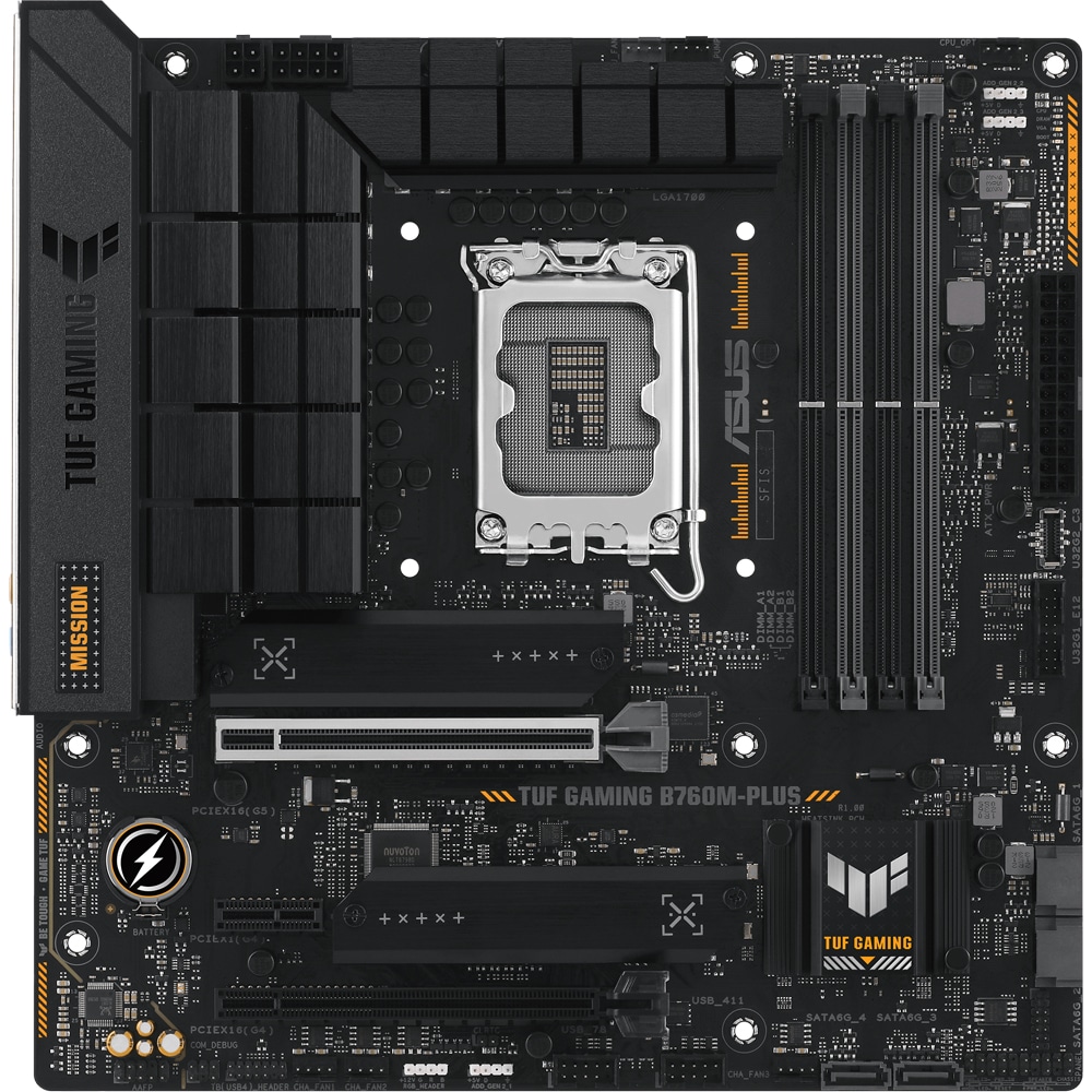 Placa de baza ASUS TUF GAMING B760M-PLUS, Socket 1700, mATX