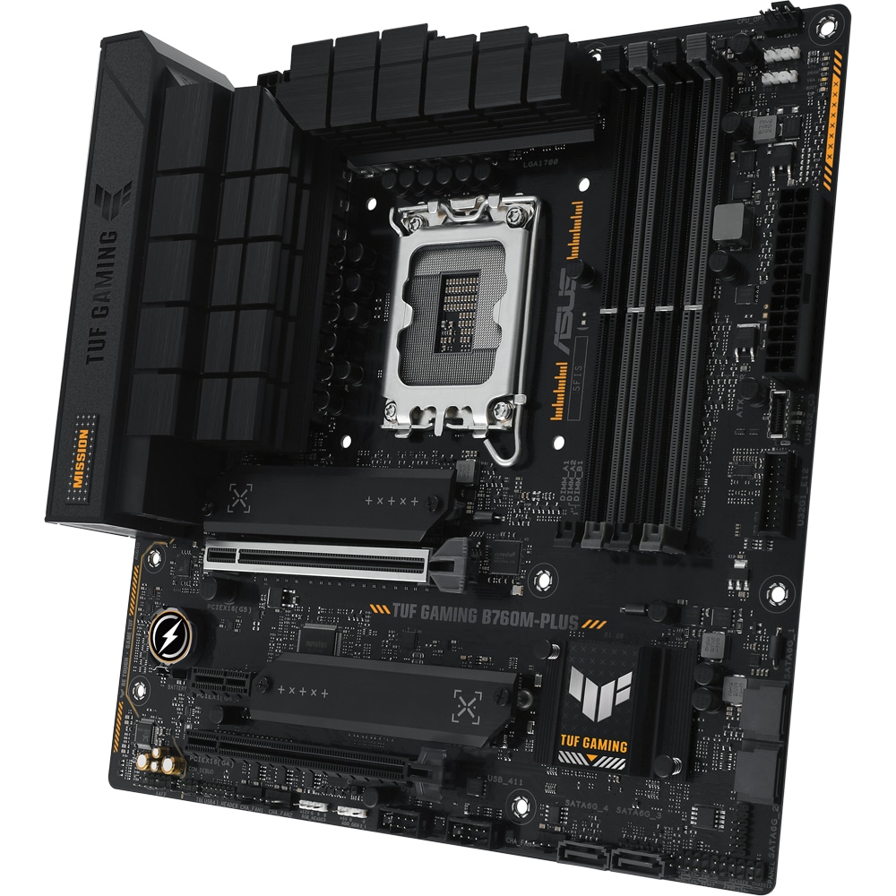 Placa de baza ASUS TUF GAMING B760M-PLUS, Socket 1700, mATX