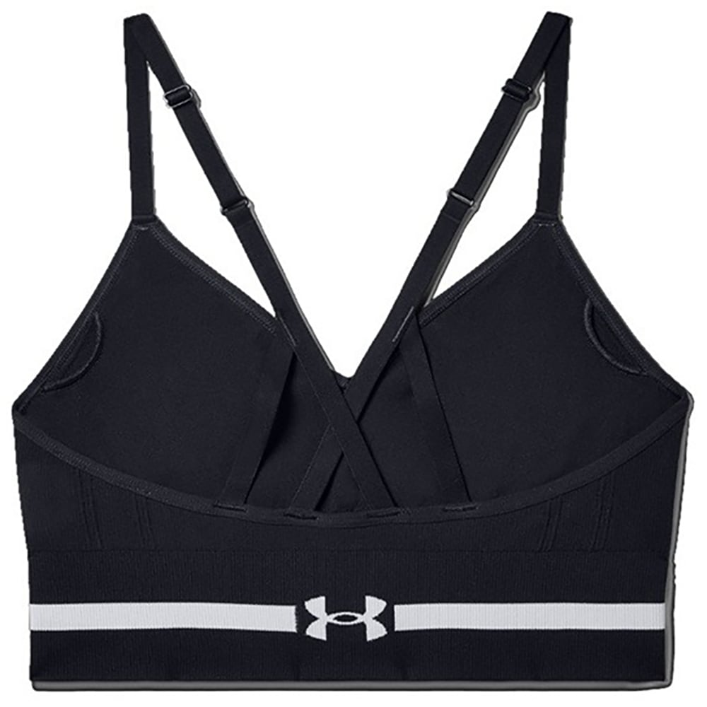 Bustiera femei UNDER ARMOUR Seamless Low Long Bra, marimea S, negru