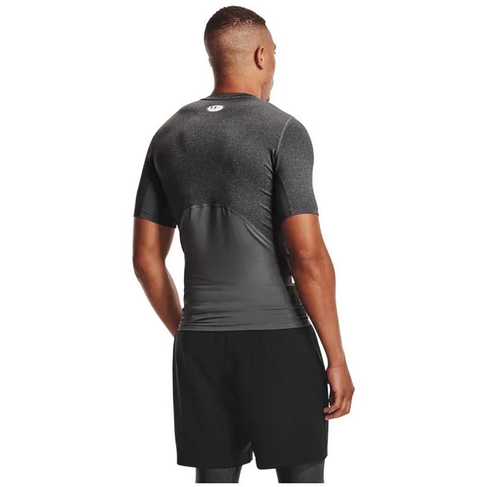Tricou barbati UNDER ARMOUR HG Comp SS, marimea L, gri