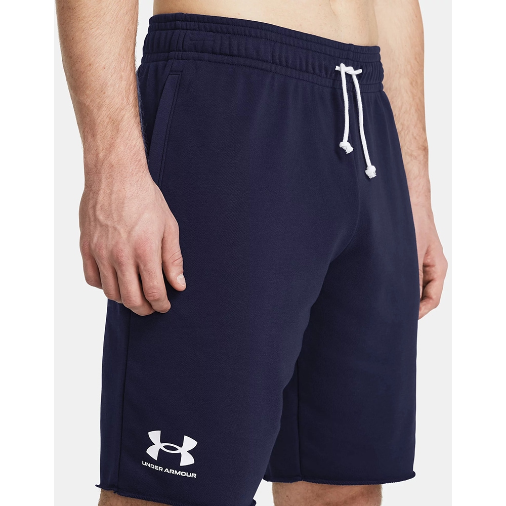 Pantaloni scurti barbati UNDER ARMOUR UA Rival Terry Short, marimea L, albastru
