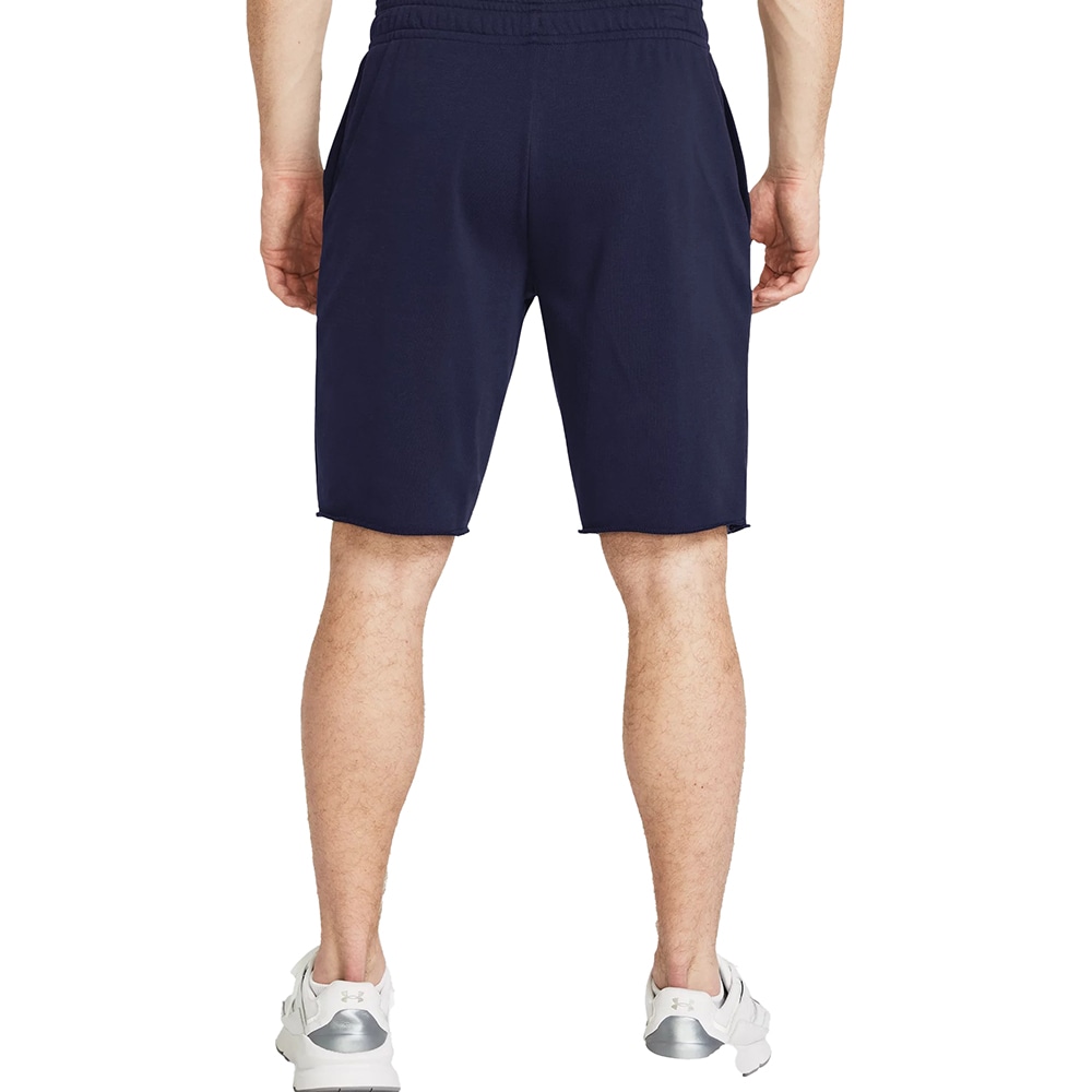 Pantaloni scurti barbati UNDER ARMOUR UA Rival Terry Short, marimea L, albastru