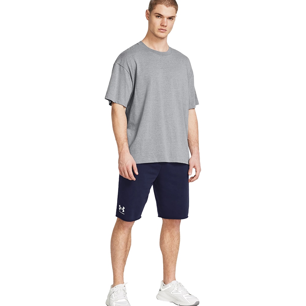 Pantaloni scurti barbati UNDER ARMOUR UA Rival Terry Short, marimea L, albastru