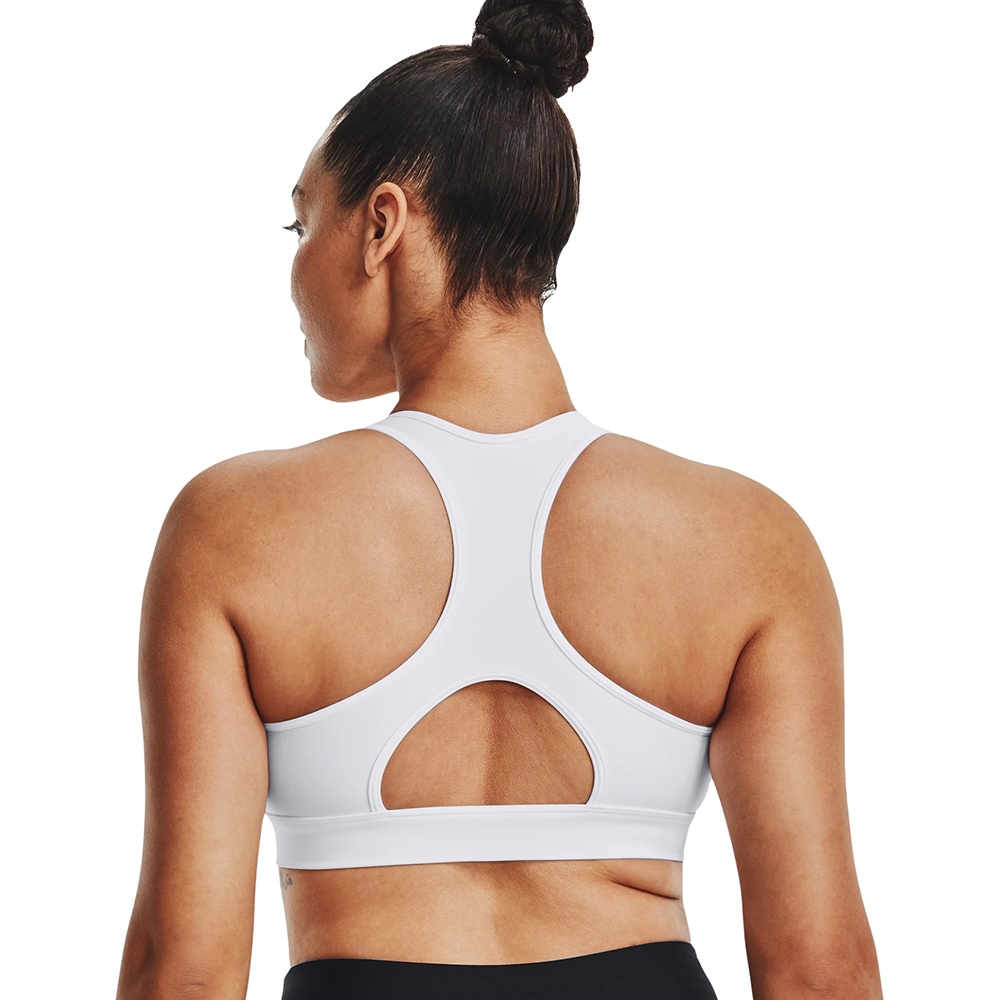 Bustiera femei UNDER ARMOUR UA HG Armour Mid Padless, marimea L, alb