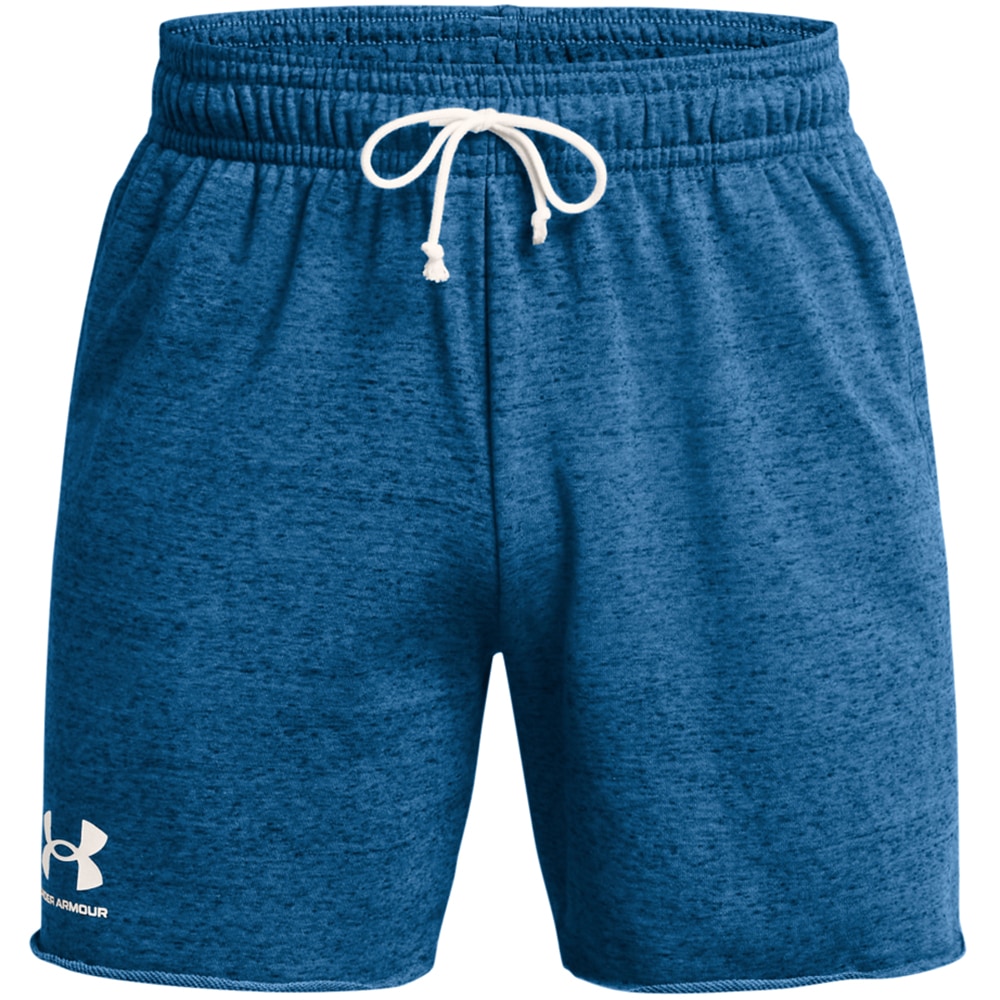 Pantaloni scurti barbati UNDER ARMOUR UA Rival Terry 6In Short, marimea L, albastru