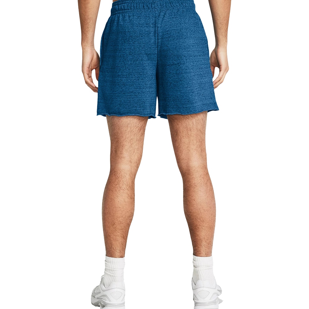 Pantaloni scurti barbati UNDER ARMOUR UA Rival Terry 6In Short, marimea L, albastru