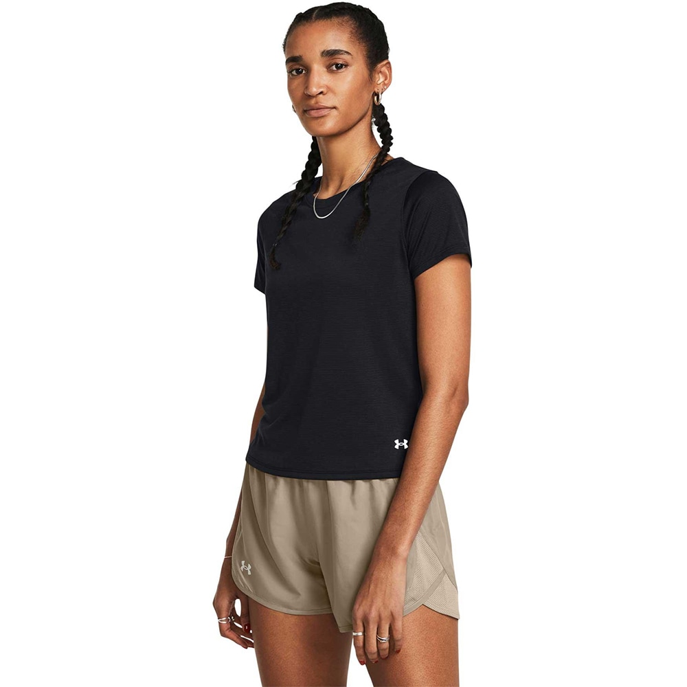 Tricou femei UNDER ARMOUR UA Streaker SS, marimea M, negru
