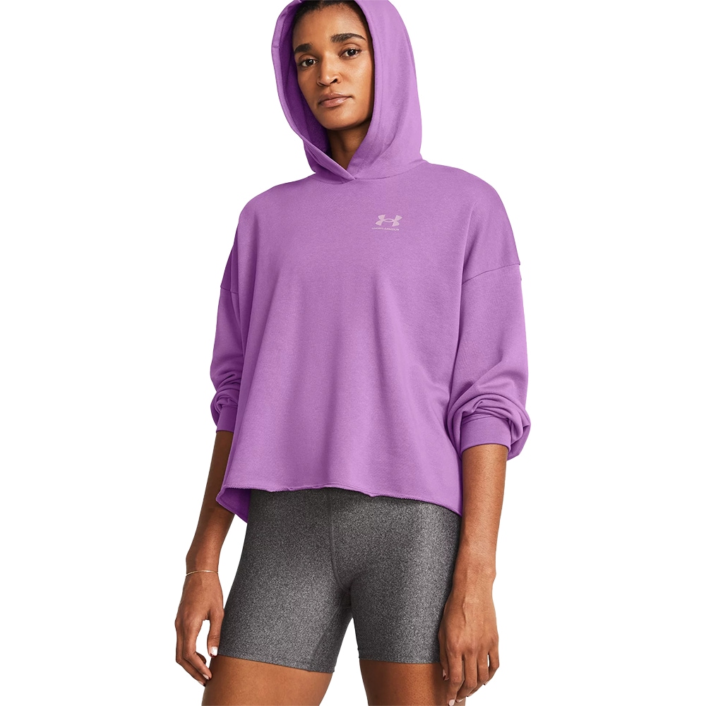 Hanorac femei UNDER ARMOUR Rival Terry OS, marimea M, mov