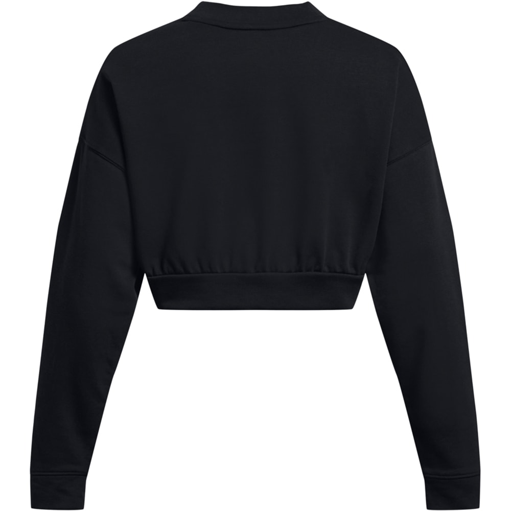 Bluza femei UNDER ARMOUR UA Rival Terry OS Crop Crw, marimea L, negru