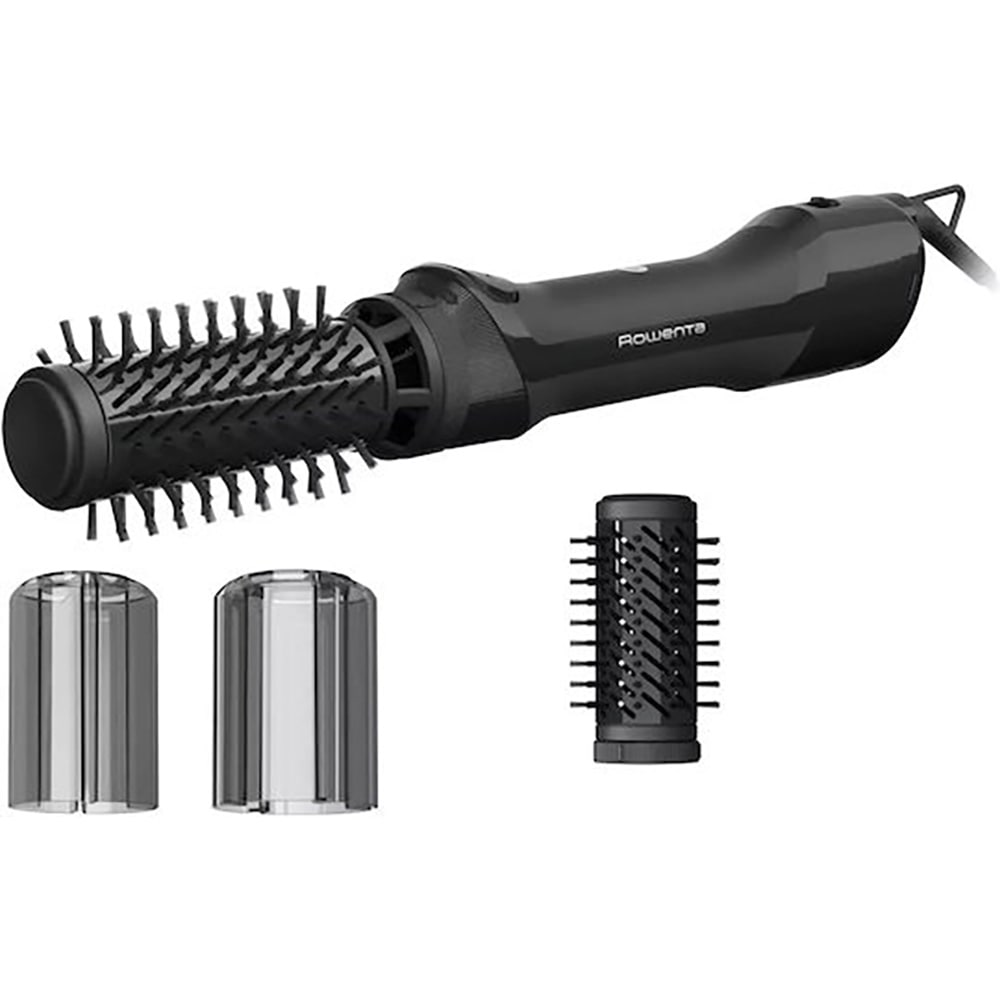 Perie rotativa ROWENTA Brush Activ UB9520F0, 1000W, 2 viteze, 2 trepte temperatura, Invelis Ceramic, negru