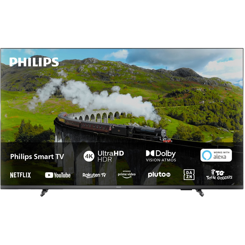 Televizor LED Smart PHILIPS 55PUS7608, Ultra HD 4K, HDR10, 139cm