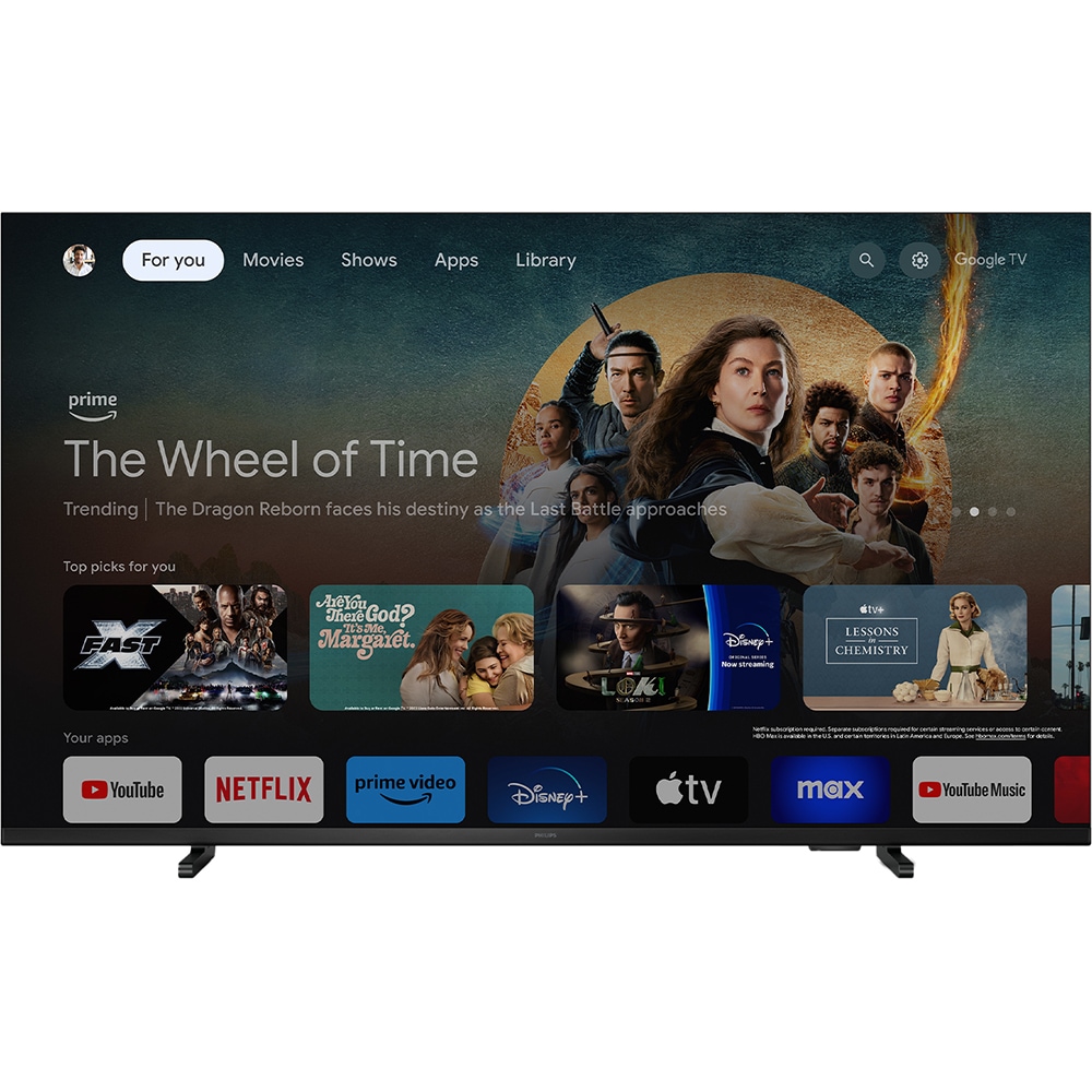 Televizor LED Smart PHILIPS 65PUS7409, Ultra HD 4K, HDR10+, 164cm