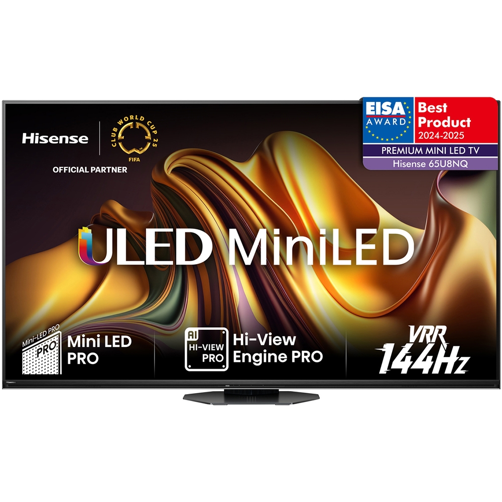 Televizor MiniLED ULED Smart HISENSE 65U8NQ, Ultra HD 4K, HDR, 164cm