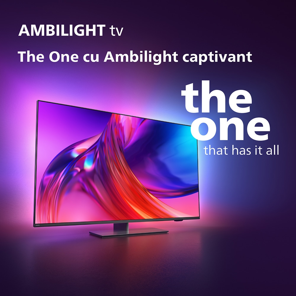 Televizor LED Smart PHILIPS 75PUS8818, Ultra HD 4K, HDR10+, 189cm