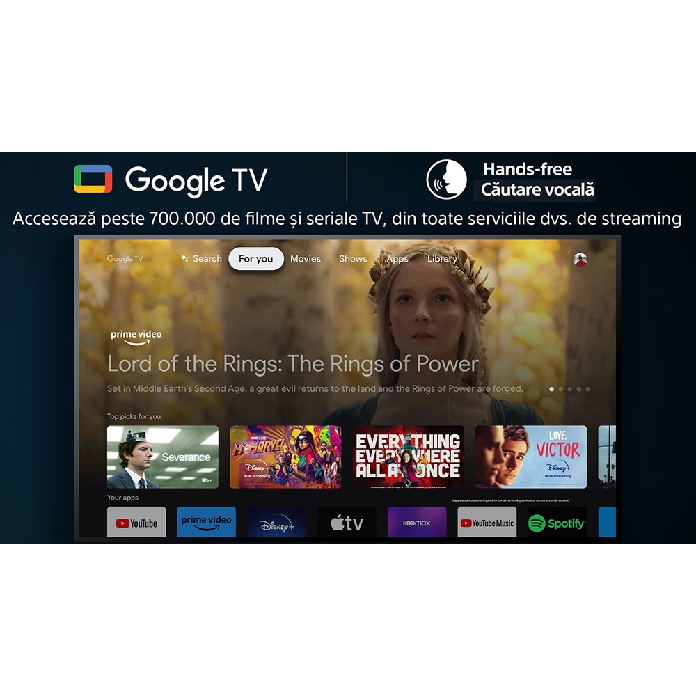Televizor LED Smart SONY Bravia 50X80L, Ultra HD 4K, HDR, 126cm
