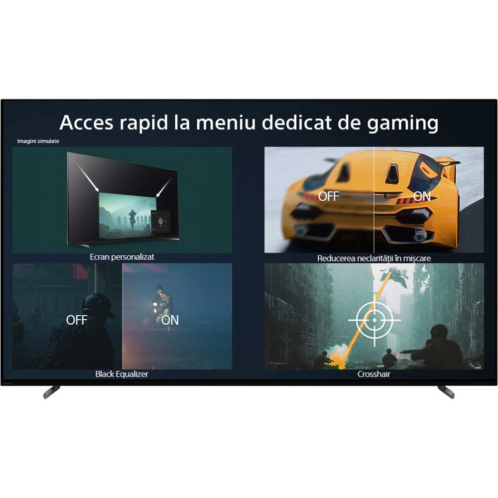 Televizor OLED Smart SONY BRAVIA XR 55A80L, Ultra HD 4K, HDR, 139cm