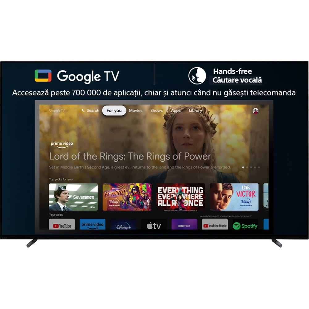 Televizor OLED Smart SONY BRAVIA XR 55A80L, Ultra HD 4K, HDR, 139cm