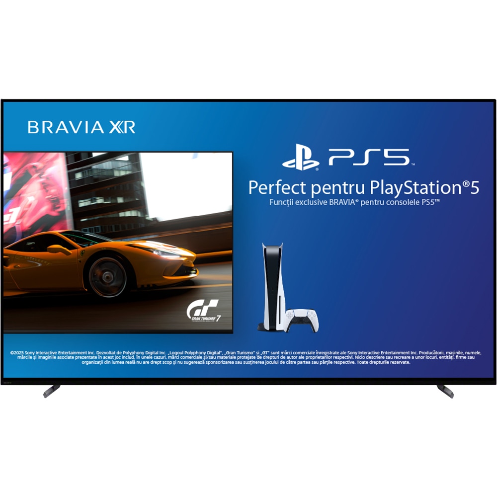 Televizor OLED Smart SONY BRAVIA XR 55A80L, Ultra HD 4K, HDR, 139cm