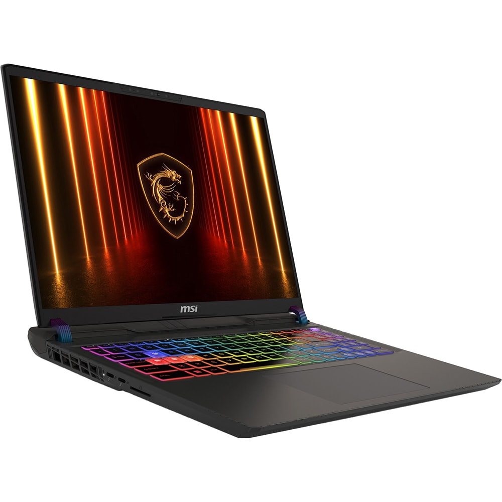 Laptop Gaming MSI Vector 16 HX AI A2XWHG, Intel Core Ultra 9 275HX pana la 5.4GHz, 16" QHD+, 32GB, SSD 1TB, NVIDIA GeForce RTX 5070 Ti 12GB, Windows 11 Home, Cosmos Gray