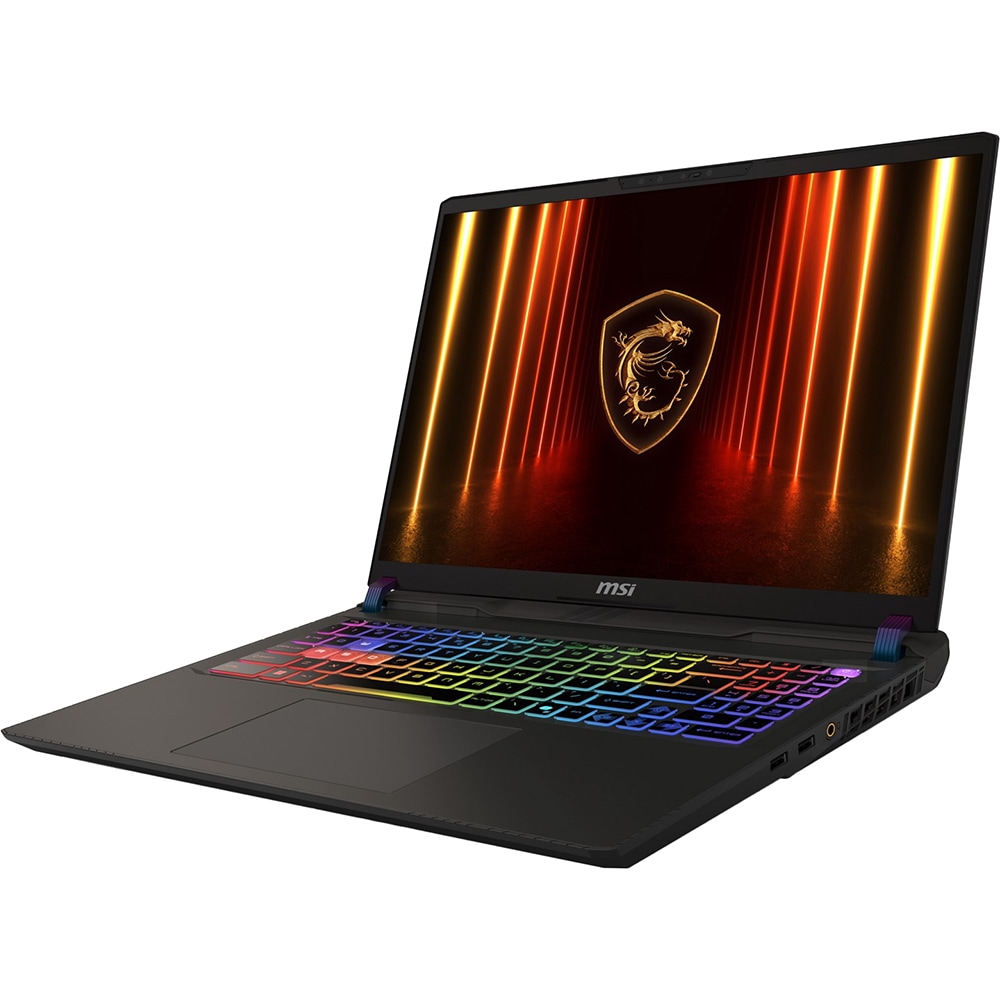 Laptop Gaming MSI Vector 16 HX AI A2XWHG, Intel Core Ultra 9 275HX pana la 5.4GHz, 16" QHD+, 32GB, SSD 1TB, NVIDIA GeForce RTX 5070 Ti 12GB, Windows 11 Home, Cosmos Gray